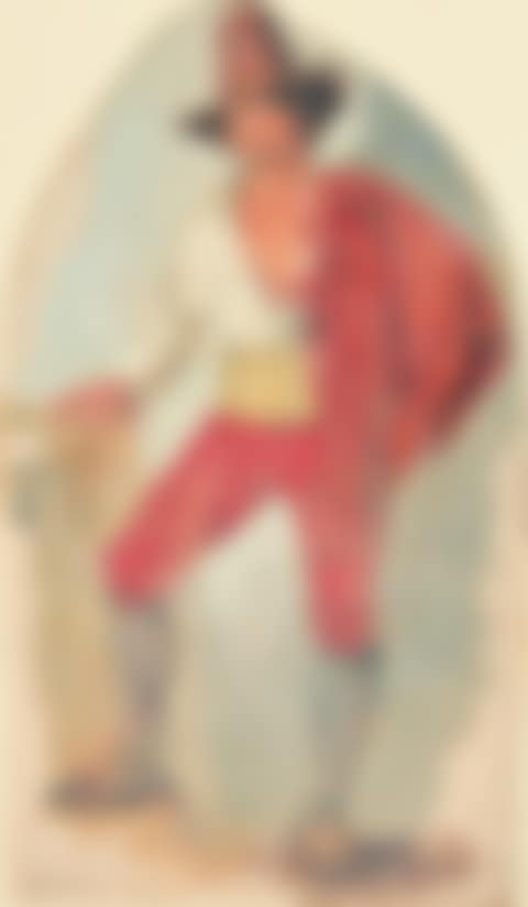 Man with a red jacket (preview)