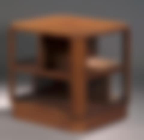 Center table in mahogany veneer (preview)
