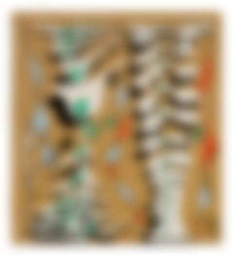 PLUIE DU PRINTEMPS, PROJET POUR UN TISSU IMPRIMÉ DE LA COLLECTION STIMULUS POUR SCHIFFER PRINTS DIVISION DE MIL-ART COMPANY (preview)