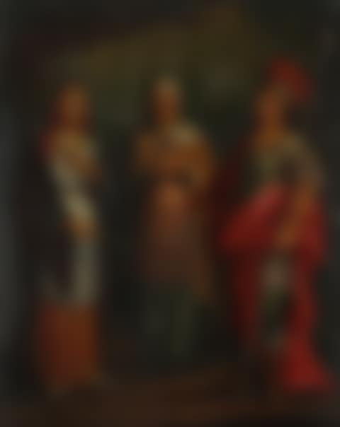 Icon of St Barbara, St Catherine and St Theodora (preview)