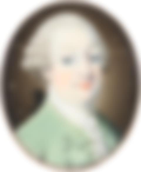 Portrait miniature of a gentleman wearing a green coat and waistcoat (preview)