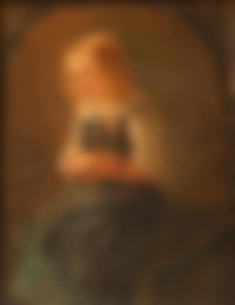 Portrait of a little girl sitting with her arms crossed (preview)