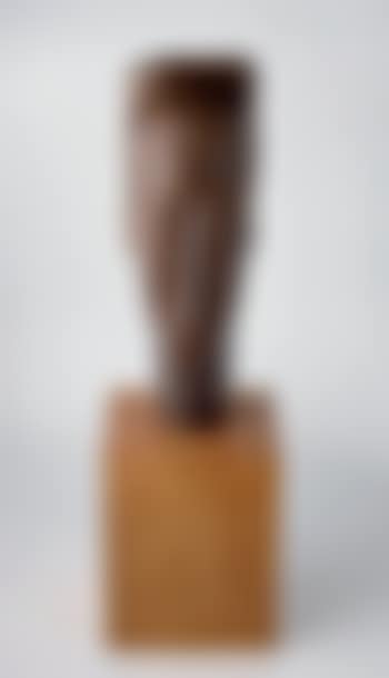 Head of a young girl with bangs (preview)