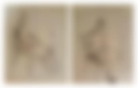 Lot of 10 studies of people in various positions (preview)