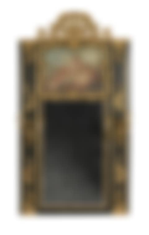 Trumeau with mirrored base and sconces (preview)