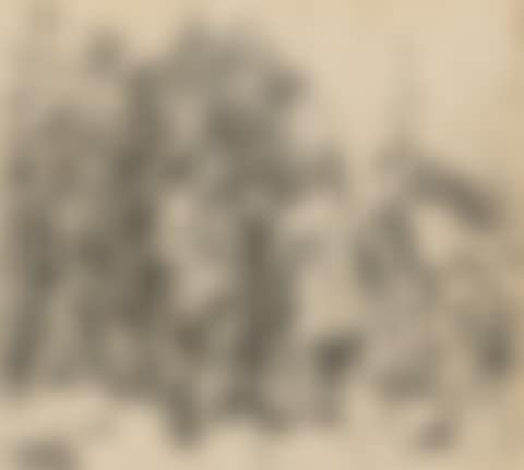 Five Soldiers and a Turk on Horseback. (preview)