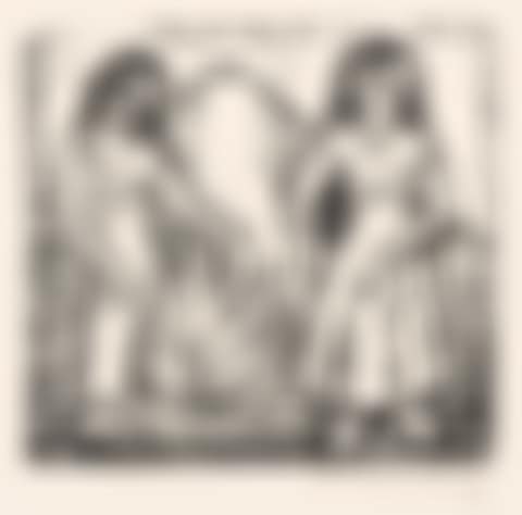 Dos Niñas Mexicanas. (preview)