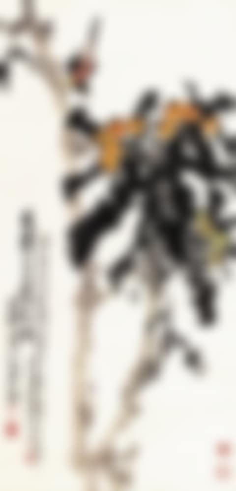 BIRD ON A PIPA BRANCH (preview)