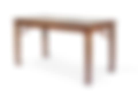 A hardwood marble-inset table Qing dynasty | 清 硬木嵌大理石霸王棖長方桌 (preview)