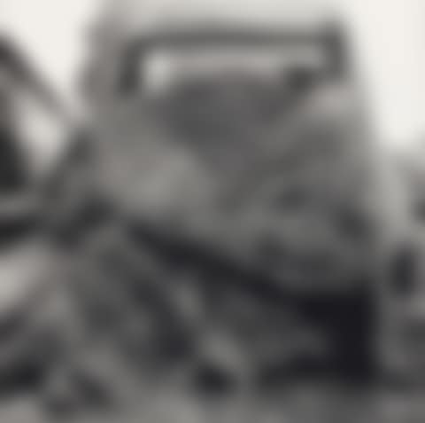 Vehicle, wreck under a tarpaulin (preview)