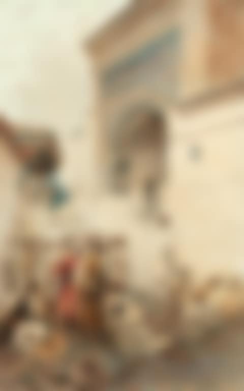 GATE OF THE SIDI BOUMEDIENE MOSQUE, TLEMCEN (preview)