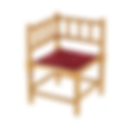 A gilded and carved wood corner chair (preview)