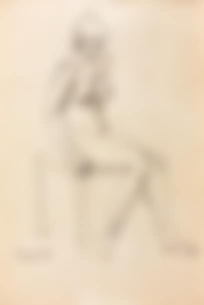 Seated nude (preview)
