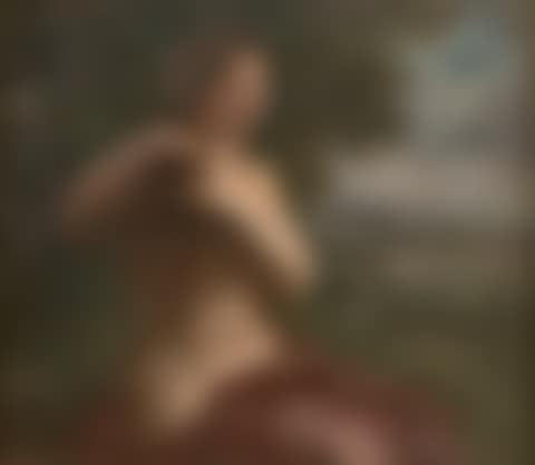 Bather with her headdress (preview)
