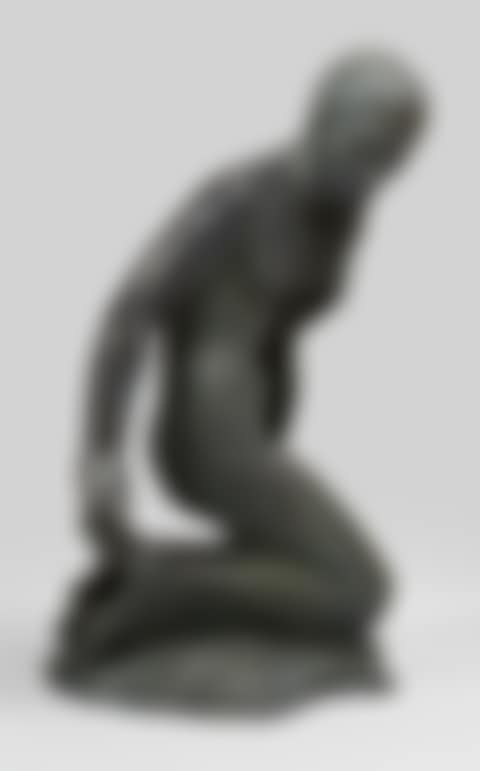 Girl on seashell (preview)