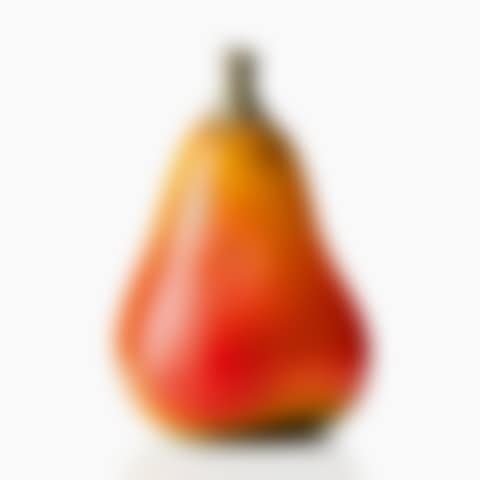 Sculpture in the form of a pear; A Hans Hedberg faience pear sculpture (preview)