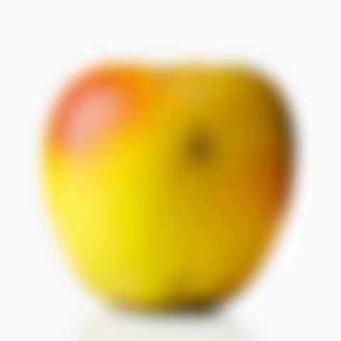 Sculpture in the shape of an apple; A Hans Hedberg faience apple sculpture (preview)