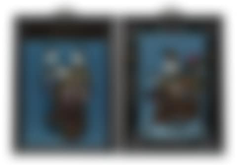Paintings, a pair Figure scenes, a pair (preview)