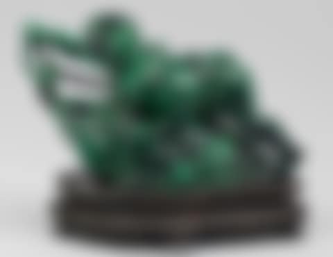 Malachite carving of a boy (preview)