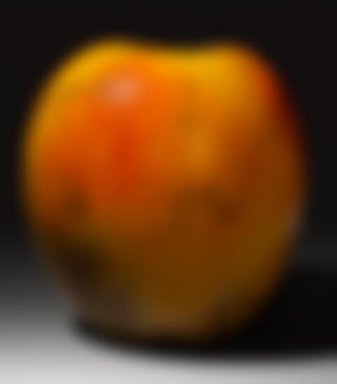 Sculpture in the shape of an apple (preview)