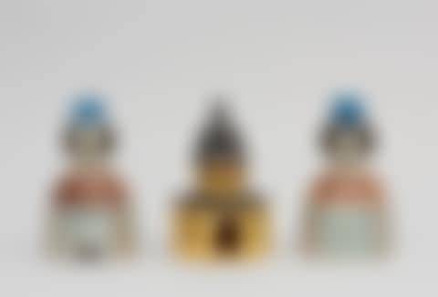 Candlesticks and candle lantern; Bride and Groom candlesticks and lantern (preview)