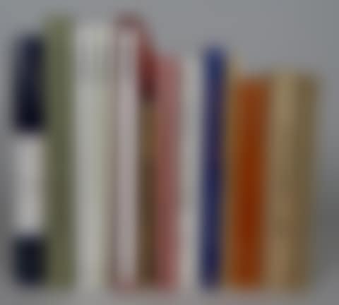 13 Books on Japanese and Chinese art; "Kuniyoshi"; "Hiroshige"; "Surimono"; "Masters of Japanese Calligraphy 8th - 19th Century"; "Japan: Photographs 1854-1905"; "The Traditional Arts of Japan"; "Die Kunst Japans"; "Meister des Japanischen Farbenholzschnittes" (preview)