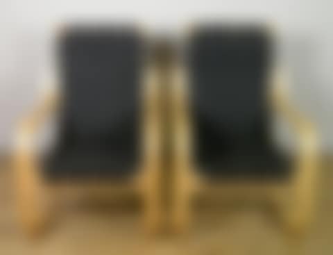 Pair of Alvar Aalto "Pension" chairs (preview)