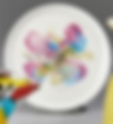 Orchids plate (preview)