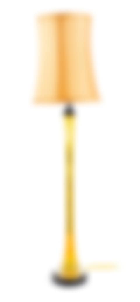 TALL AMBER ACRYLIC TABLE LAMP (preview)