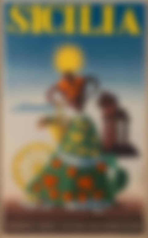 SICILIA TRAVEL POSTER (preview)