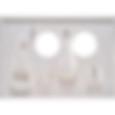 "Wall Sculpture with Two Holes" (preview)