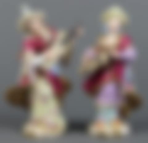Meissen porcelain Orientalist figural groups (preview)