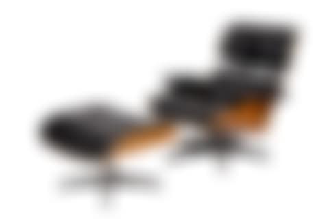 670 Lounge Chair, and 671 Ottoman (preview)