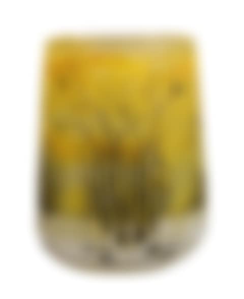 "Blackbirds in a Winter Landscape" vase (preview)