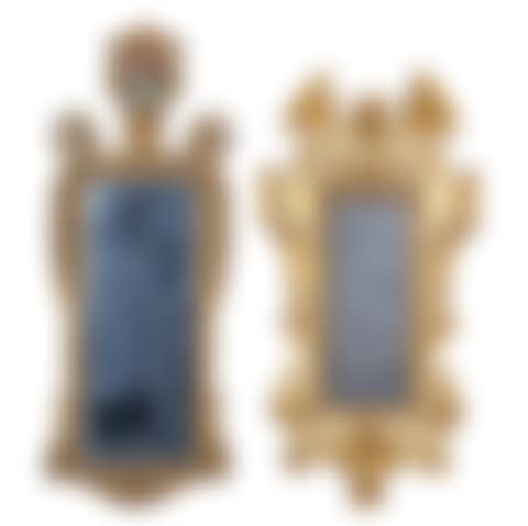 Two Italian giltwood mirrors (preview)