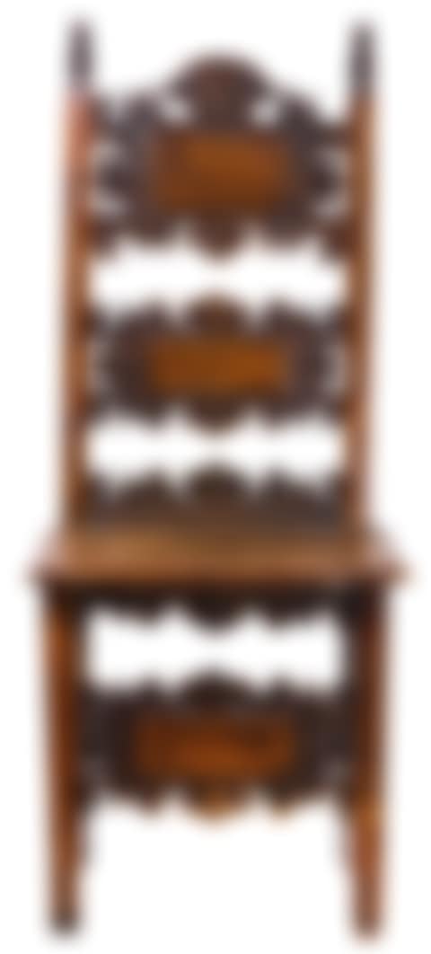 An Italian Lombardo-Venetian walnut chair (preview)