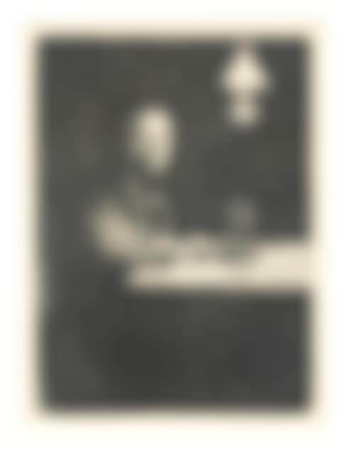 "Selbstbildnis am Tisch" (preview)