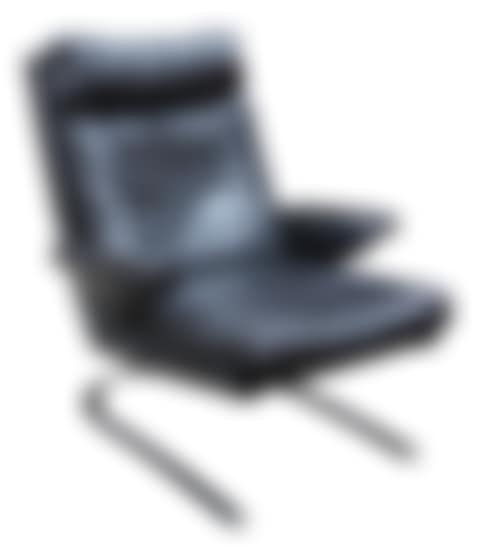 leather and chrome swing chair (preview)