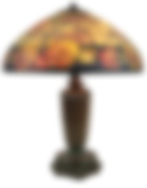 A rare Arts and Crafts Handel reverse painted table lamp (preview)