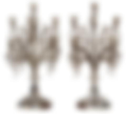 Impressive and important pair of American sterling silver candelabra (preview)