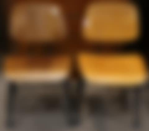Pair of Brunswick "Bowling Alley" chairs (preview)