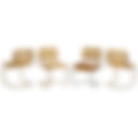 Set of four chairs: three Cesca, one Chromcraft Corp. (preview)