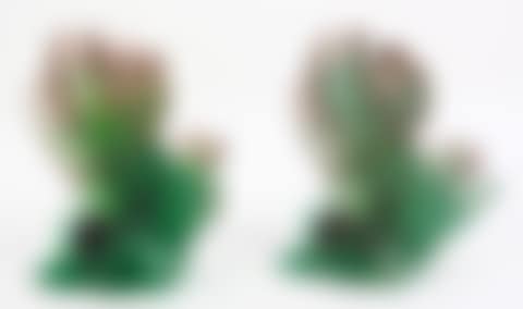 Daum pate de verre candlesticks (preview)