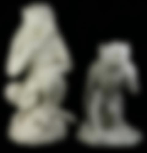 Italian porcelain figures of monkeys (preview)