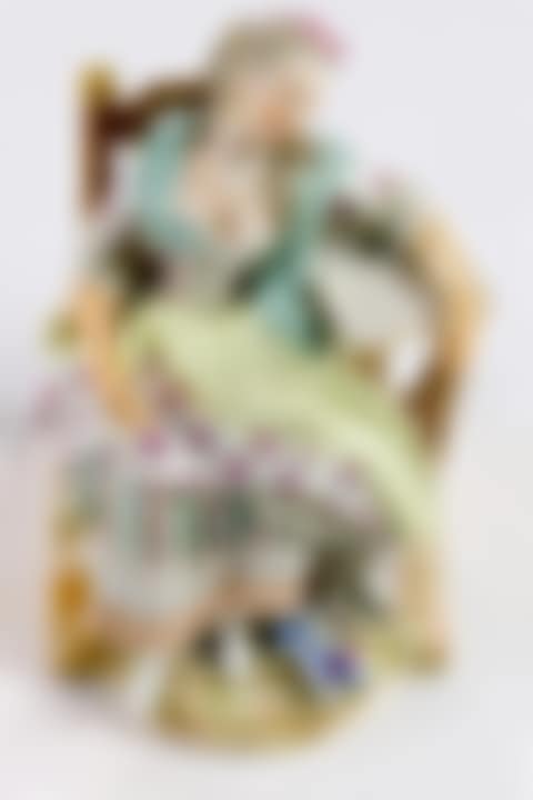 A Meissen porcelain figural group After The Ball (preview)