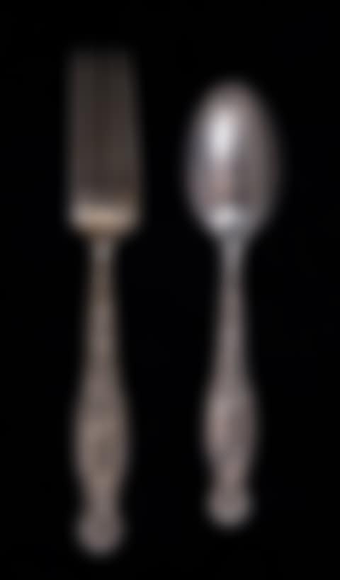 Whiting Heraldic sterling partial flatware service (preview)