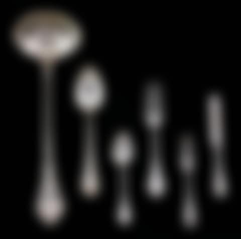 Koehler & Ritter coin silver partial flatware set (preview)