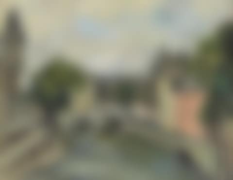 Untitled (Village Scene with River) (preview)