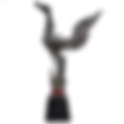 Thai bronze hong-bird form sculpture (preview)