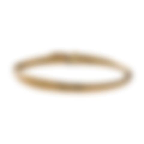 14k Gold Omega Chain Bracelet, Italy, Double Row (preview)